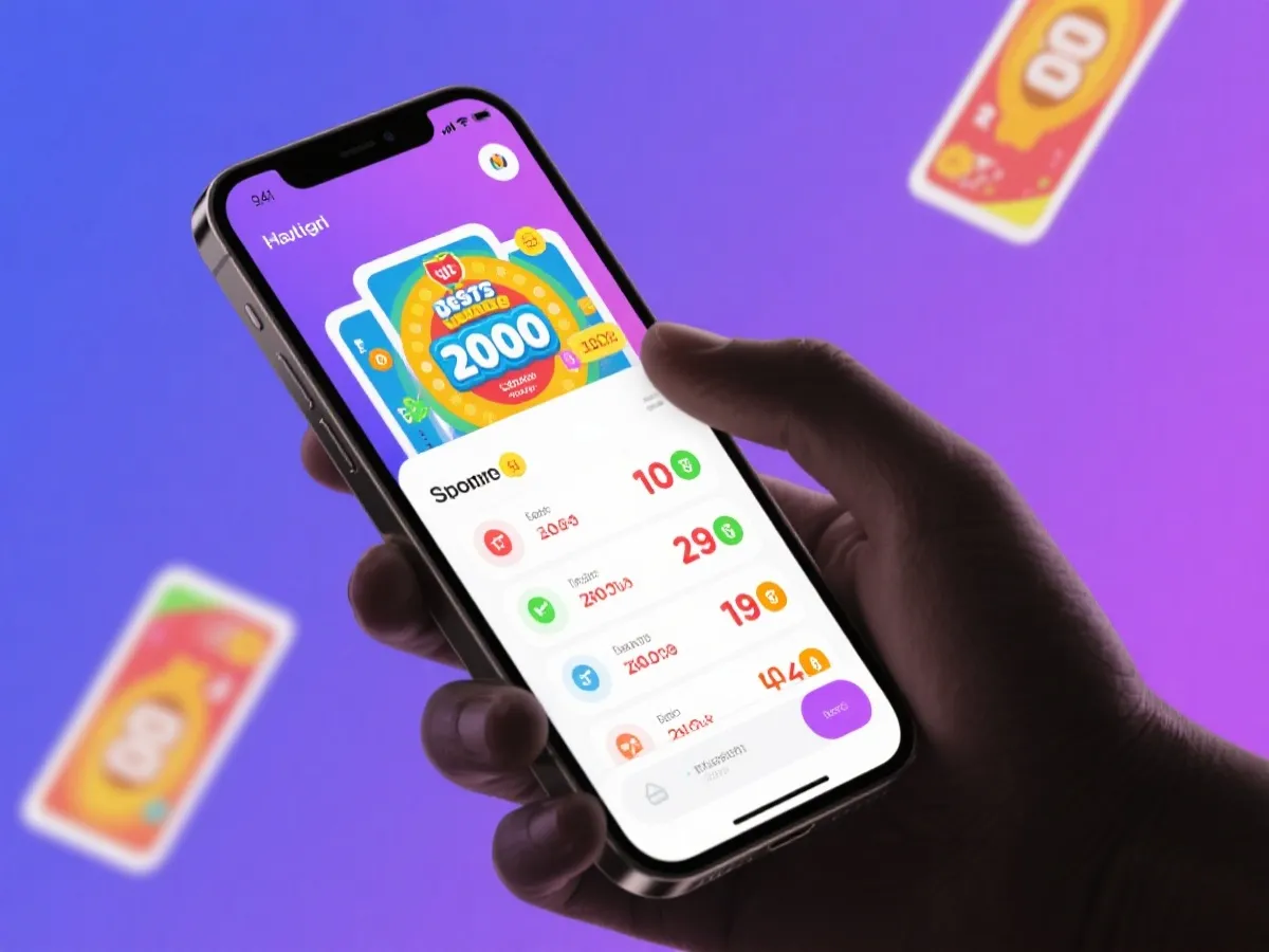 极速快乐8 App 界面示意