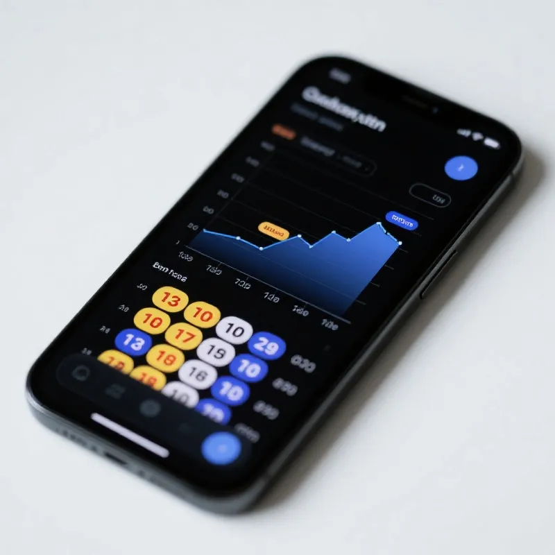 深色模式数据界面